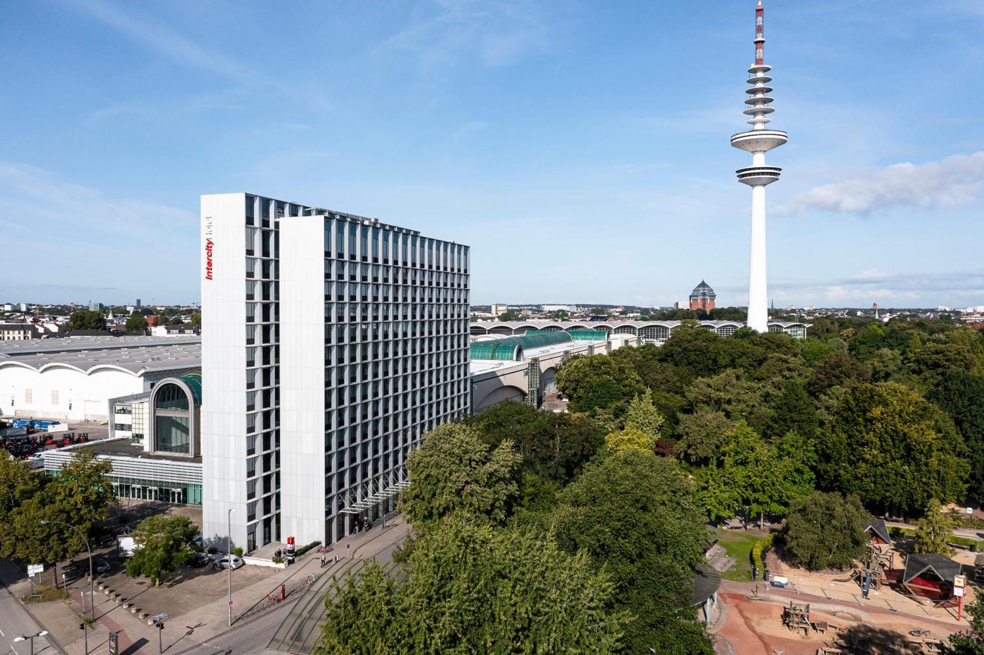 Intercityhotel Hamburg Dammtor-Messe Exterior foto